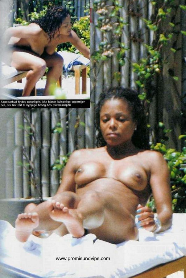 Janet Jackson Nude Sun Bath.